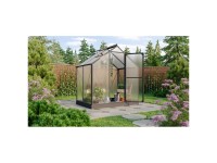 Vitavia Gewächshaus Triton 2500 Hohlkammerplatten Schwarz 198 x 131 cm