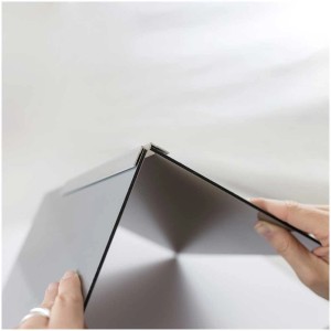 Breuer Eckprofil, verchromtes Aluminium, 255 cm, zur Verbindung von Rückwandplatten in Dusche oder Bad.