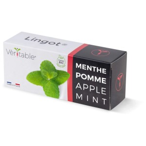 Véritable Lingot semi di erbe aromatiche menta mela in confezione capsula.