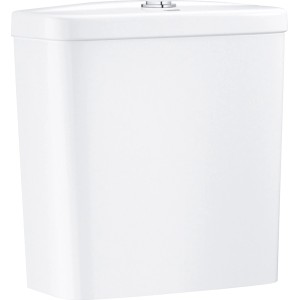 Cassetta di scarico Grohe Bau Ceramic bianca con ingresso laterale.