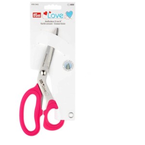 Forbici da tessuto Prym Love Pink, 21 cm, per tagli precisi di vari tessuti.