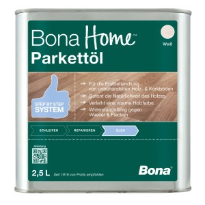Bona Home Olio per parquet Bianco 2,5 l