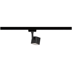Illuminazione a binario: Paulmann Urail LED Spot Muri, 4W, nero opaco. Faretto LED moderno per illuminazione personalizzata.