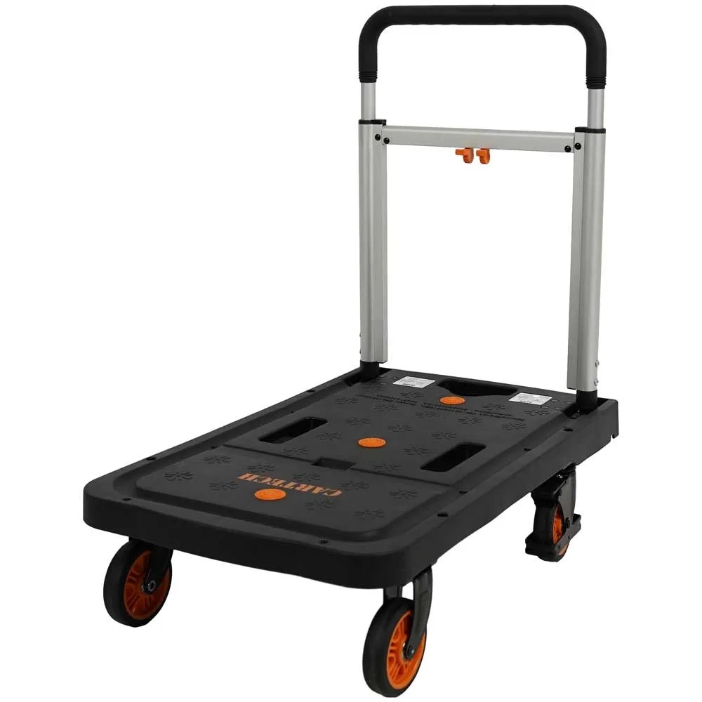Piattaforma mobile per pentole quadrate in plastica