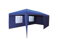 Alu-Faltpavillon Blau (HxBxT) 250 x 300 x 600 cm