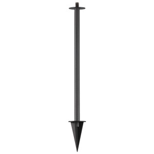 Nordlux Kettle-Spike Bodenspiess, schwarz, 51,6 cm für sicheren Stand von Aussenleuchten.
