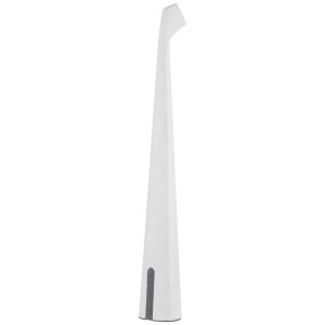 Weiße LED-Tischleuchte Spotty von Globo, 3W, aus Kunststoff, mit Touchdimmer.