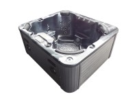 Sonnenkönig Aussenwhirlpool Flores Schwarz