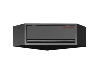 Kraftwerk Werkzeug-Eck-Oberschrank Mobilio Schwarz (HxBxT) 35 x 86,5 x 28,1 cm