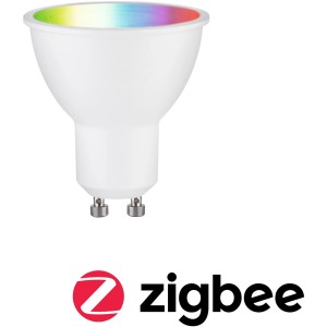 Lampadina LED Paulmann GU10, 4,8 W, con cambio colore e controllo app.