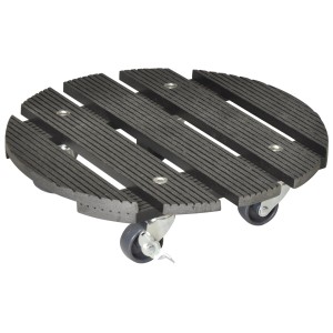 Wagner Multi Roller WPC, Ø 290 mm, sottovaso a rotelle antracite con 4 ruote, 2 con freno.