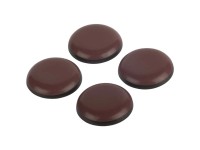 PTFE-Gleiter Easyglider Premium selbstklebend Braun Ø 30 mm / 4 Stk.