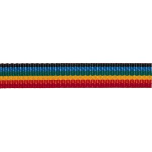 Sangle arc-en-ciel, largeur 25 mm, idéale pour sangles d'arrimage.