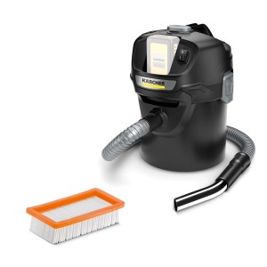 Aspirateur à cendres Kärcher AD 2 Battery avec filtre et flexible. Aspirateur eau et poussière sans fil et sans batterie.
