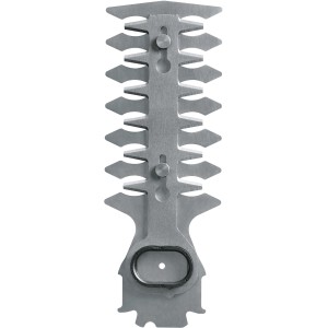 Lame de rechange pour cisaille à arbustes Bosch pour EasyShear, métal argenté, gros plan.