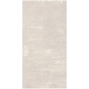 Carrelage de sol Denver Weiss mat, grès cérame 30x60 cm, aspect béton.