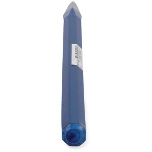 Scalpello a punta blu, 16 x 300 mm, per muratura e cemento. Scalpello in acciaio per utensili.