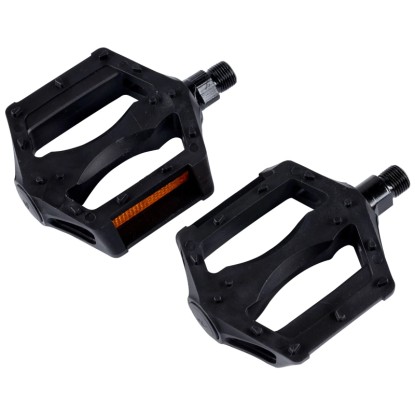 Urban Mountainbike-Pedale Kunststoff Schwarz 9/16" / 2 Stk.