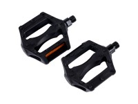 Urban Mountainbike-Pedale Kunststoff Schwarz 9/16