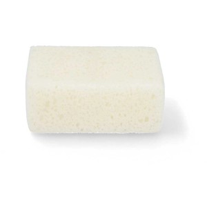 Spugna shampoo Nigrin, bianca, ca. 8x11x5cm, per la cura e il lavaggio dell'auto.