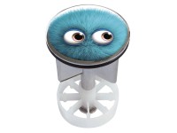 Excenterstopfen mit Dekor Monster Hugo Ø 38 - 40 mm