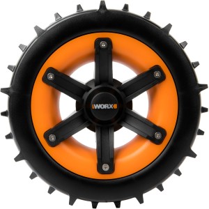 Worx Spike Wheels WA0952 per robot tagliaerba Landroid, accessorio per trazione migliorata.