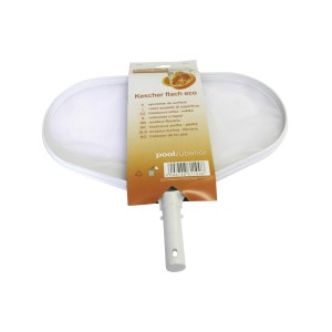 Steinbach Épuisette de surface plate Eco, épuisette pour piscine avec filet fin.