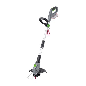 Tagliabordi a batteria LUX A-RT-20/26, 20V, con manico telescopico e lame per una cura precisa del prato.