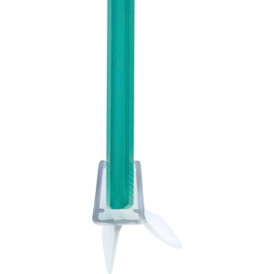 Joint d'étanchéité Breuer PK1303 pour verre 8 mm, 1000 mm de long, transparent.