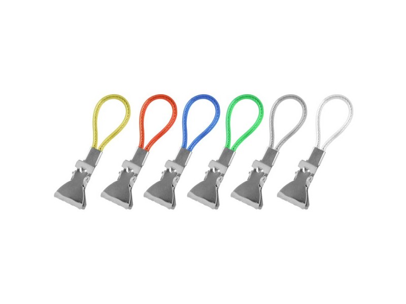 Fackelmann Clip per appendere in diversi colori 6 pz.