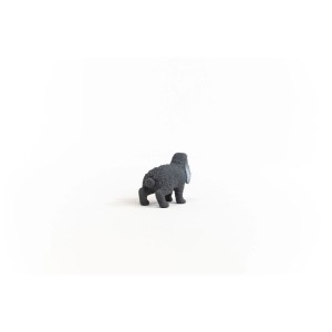 Detailgetreue Schleich Langohrhase Spielfigur, grauer Hase aus der Farm World Themenwelt.