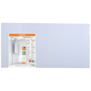 Pannello isolante Decosa XPS in polistirene, bianco, 20x20x50cm, 4 pezzi, per isolamento termico interno.