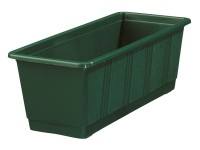 Blumenkasten Standard Dunkelgrün (HxBxT) 14,5 x 17,5 x 39 cm