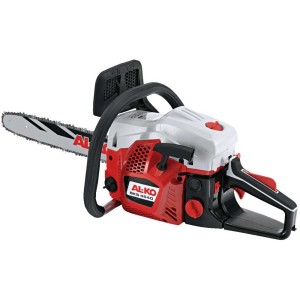 Tronçonneuse thermique AL-KO BKS 4540 : lame 40 cm, rouge et blanc, pour la maison et le jardin.