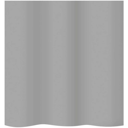 Diaqua® Duschvorhang Basic Textil Grau 180 x 180 cm