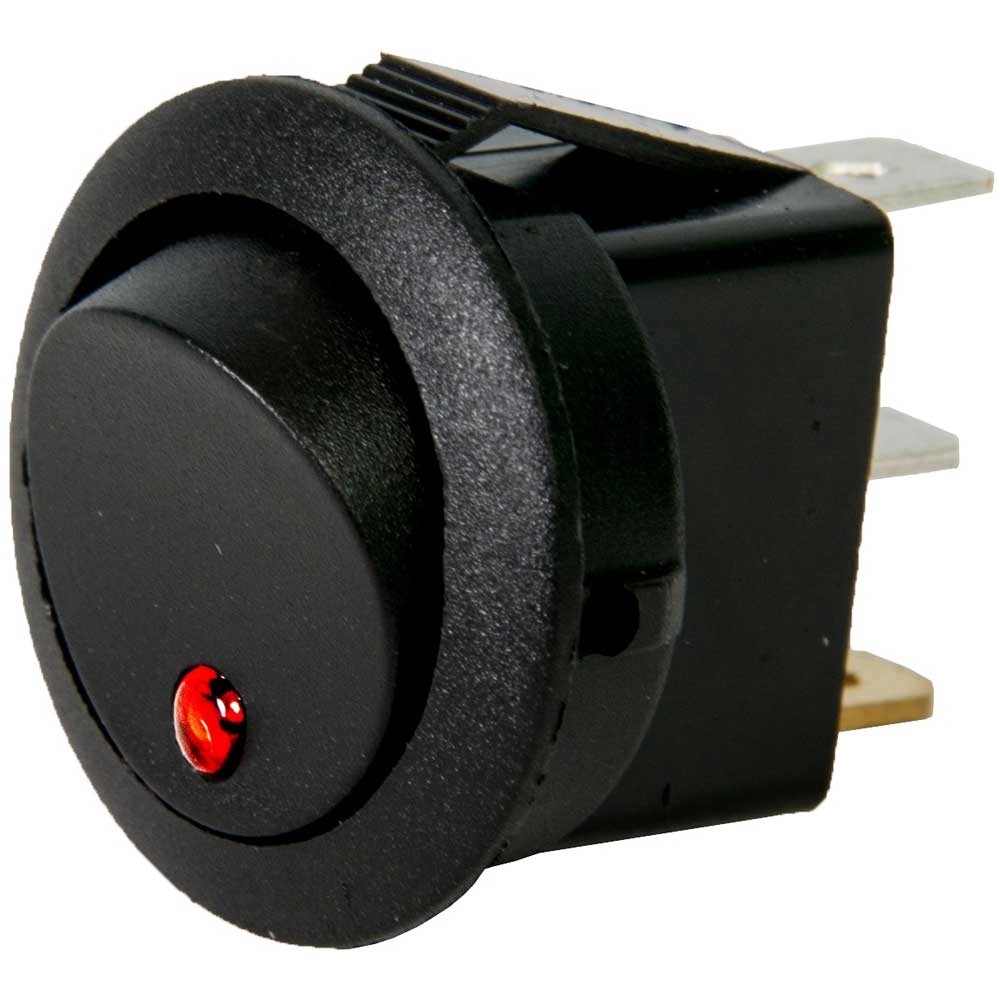 10 Stück KCD1 Wippschalter 16,5mm - 2-polig 3-polig Schalter Schwarz