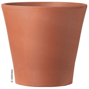 Vaso per piante Deroma Cono, terracotta, rosso terracotta, Ø 16 cm. Classico vaso per interni ed esterni.