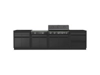 Outdoorchef Outdoor-Küche Heat X-415/245 HPL Granit 50 MB montiert