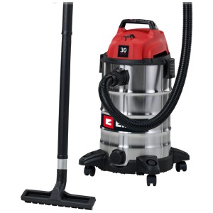 Einhell TC-VC 3055 S aspirateur eau et poussière, inox, 30 l avec accessoires.