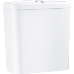 Réservoir de chasse apparent Grohe Bau Ceramic, arrivée d'eau basse, blanc.