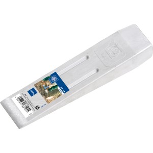 Coin à fendre LUX Comfort, 1 kg, en aluminium pour l'exploitation forestière et le fendage du bois.
