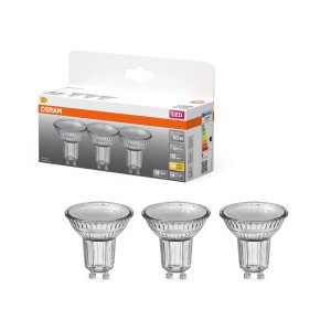 Lampadine LED Osram GU10, riflettore PAR16, 3,7 W, 350 lm, bianco caldo, confezione da 3.