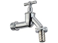 Mateu® Auslaufventil leicht Messing verchromt 1/2