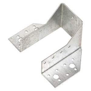 Sabot de solive type A, 60x100 mm, galvanisé, pour assemblages bois.