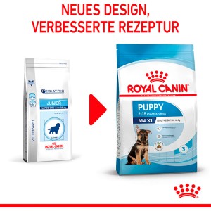 Royal Canin Maxi Puppy cibo secco, confezione da 4 kg per cuccioli di taglia grande.