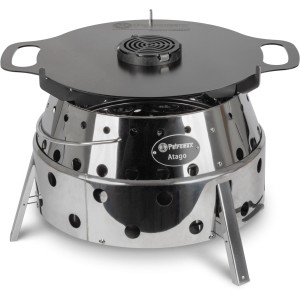 Piastra per grill Petromax per Atago: piastra in acciaio per plancha sul grill Atago. Utensile per griglia versatile.