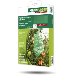 Windhager Tuyau en feuille de tomate, feuille verte pour protéger les plants de tomates.