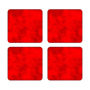 Autocollant réflecteur 3D rouge avec effet hologramme pour panneaux.