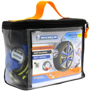 Michelin Easy Grip Evolution 11 Schneeketten-Set in Aufbewahrungstasche.
