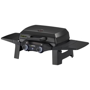 Grill elettrico Enders eUrban 2 con coperchio in alluminio pressofuso e ripiani removibili.
